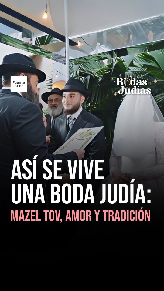Asi se vive una boda judía